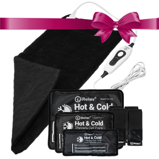 iReliev HC-2412-R-HC Gel Hot and Cold Bundle