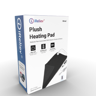 iReliev HC-2412-R Plush Heating Pad