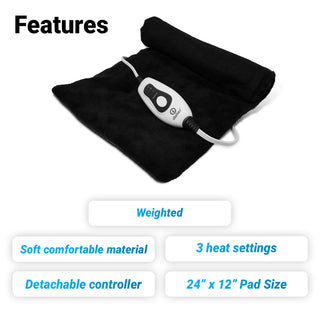 iReliev HC-2412-W Weighted Heating Pad