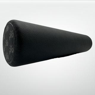 iReliev IR-IAM-330-P I AM Leather-Wrapped Cork Stretching and Massage Roller