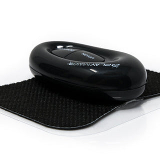 Front view of the iReliev IR-PRO-100-B WiTENS Mini wireless TENS unit