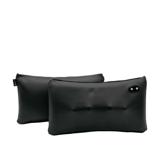 iReliev MA-9050-GR Relaxable™ 100% Genuine Cowhide Tanned Leather Pillow Massager