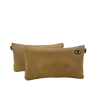 iReliev MA-9050-GR Relaxable™ 100% Genuine Cowhide Tanned Leather Pillow Massager