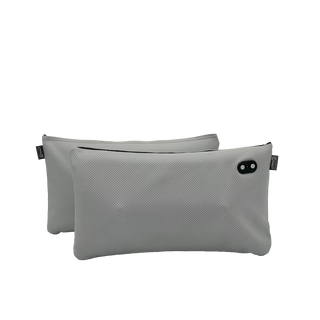 iReliev MA-9050-GR Relaxable™ 100% Genuine Cowhide Tanned Leather Pillow Massager