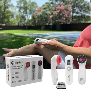 iReliev RL-1000 PainIQ+ Red Light & Infrared Laser Therapy Device