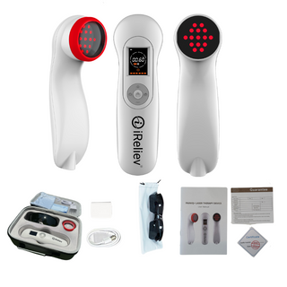 iReliev RL-1000 PainIQ+ Red Light & Infrared Laser Therapy Device