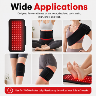 iReliev RL-D079 flexible wrap wide applications: knee, shoulder, back, elbow