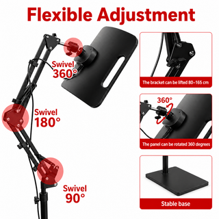 iReliev RL-D110 red light panel full adjustable stand positioning