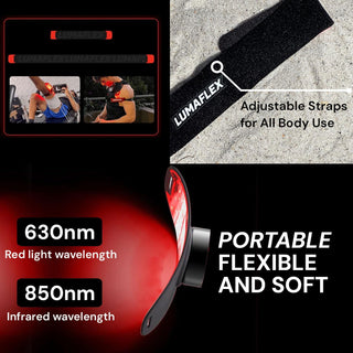 iReliev ZLD-05 Lumaflex® Body Pro Red Light and Infrared Therapy Wrap