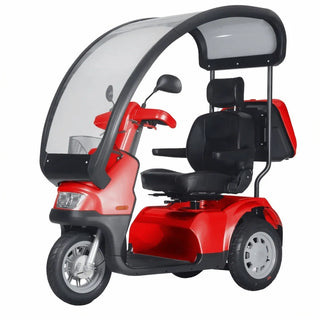 Afikim Afiscooter S3 Series 3-Wheel Heavy-Duty Mobility Scooter, S3 Touring AT All Terrain GT Canopy Edition
