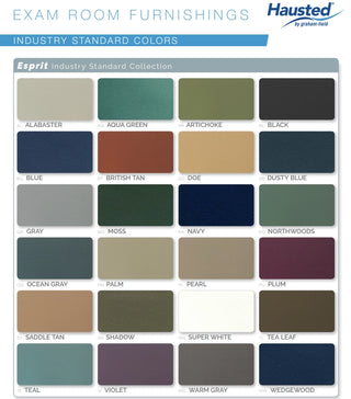 Hausted 4105 Series Treatment Table, Adjustable Back with Drawers