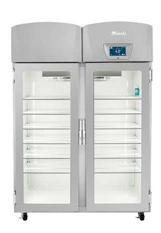 Migali Scientific EVOX-2RG-LB Glass Door Upright High-Performance Refrigerator