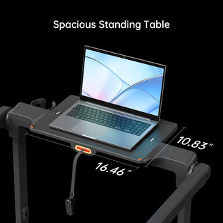 WalkingPad MX10 Vertical Fold Treadmill, 3 HP, 6.5 MPH, Side Handles, 265 lb Capacity