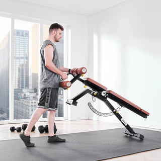 WalkingPad EVO-UB Adjustable Weight Bench, 12 Positions, Leg Developer and Preacher Curl Station