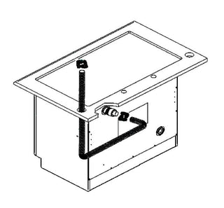 Labconco 3591102 Vent Kit for Acid Storage Cabinet for 6 ft. and 8 ft. PVC Hoods