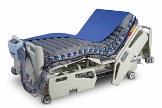 Wellell Optima Prone System PD09502 alternating pressure mattress with battery backup for prone position therapy and pressure injury prevention.
